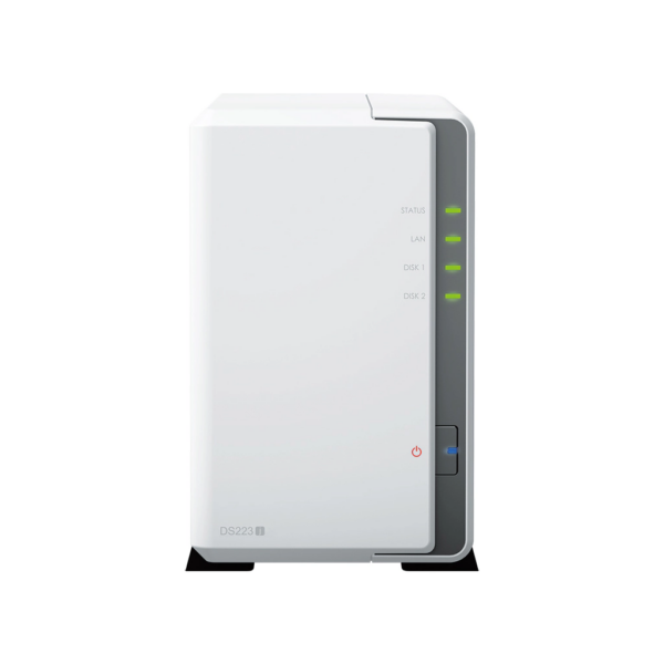 Synology DiskStation DS223j 2-Bay NAS, Realtek RTD1619B, 1 GB RAM (DS223j) Synology DiskStation DS223j 2-Bay NAS, Realtek RTD1619B, 1 GB RAM (DS223j)