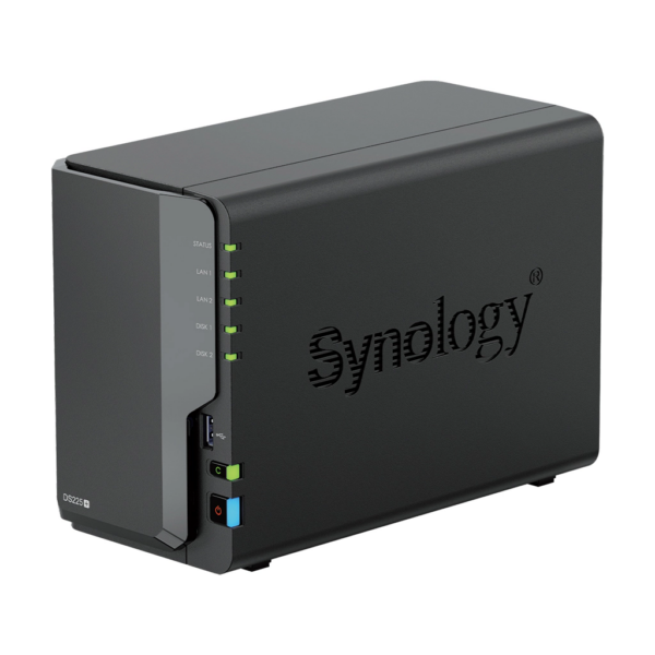 Synology DiskStation DS225+ 2-Bay NAS, Intel Celeron J4125, 2 GB RAM, 2.5GbE (DS225+) 1 Synology DiskStation DS225+ 2-Bay NAS, Intel Celeron J4125, 2 GB RAM, 2.5GbE (DS225+)