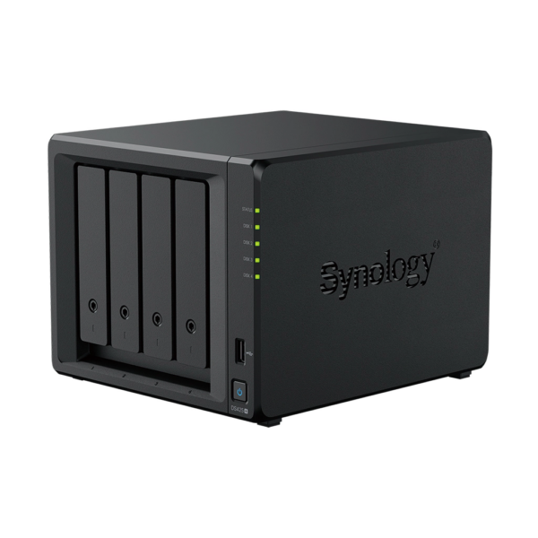 Synology DiskStation DS425+ 4-Bay NAS, Intel Celeron J4125, 2 GB RAM, 2.5GbE, 2 × M.2 NVMe (DS425+) 1 Synology DiskStation DS425+ 4-Bay NAS, Intel Celeron J4125, 2 GB RAM, 2.5GbE, 2 × M.2 NVMe (DS425+)